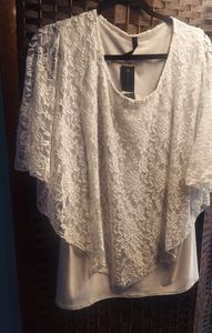 White lace tunic!
